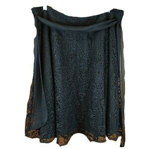 Cirana Lace Overly Skirt With Ribbon Belt LG